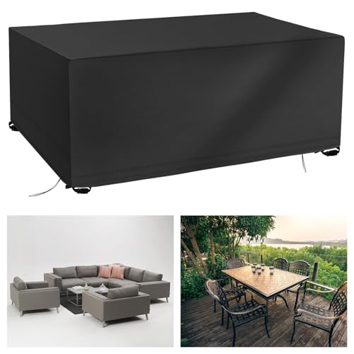 AAFUOO Abdeckhaube Gartenmöbel 240x140x90cm/LxWxH Abdeckungen für Gartenmöbel Rechteckig, Winddicht Staubdicht Anti-UV Oxford Gewebe Plane für Outdoor Gartenmöbel, Gartentische, Terrassenmöbel AAFUOO Abdeckhaube Gartenmöbel 240x140x90cm/LxWxH Abdeckungen für Gartenmöbel Rechteckig, Winddicht Staubdicht Anti-UV Oxford Gewebe Plane für Outdoor Gartenmöbel, Gartentische, Terrassenmöbel von AAFUOO