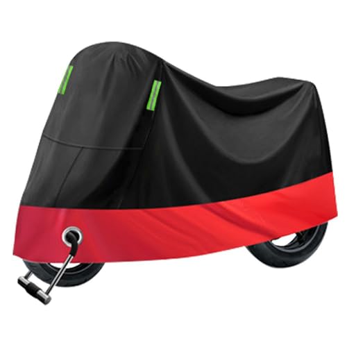 AALXF Motorrad Abdeckplane für BMW R18 2020 2021 2022 2023 2024,Outdoor Motorad Abdeckung Wasserdicht Oxford Motorradabdeckung Winterfest Motorrad Plane für Motoroller Moped, F-Black + Red AALXF Motorrad Abdeckplane für BMW R18 2020 2021 2022 2023 2024,Outdoor Motorad Abdeckung Wasserdicht Oxford Motorradabdeckung Winterfest Motorrad Plane für Motoroller Moped, F-Black + Red von AALXF