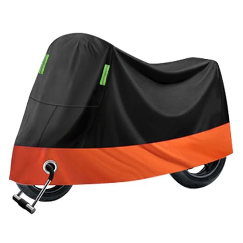 AALXF Motorrad Abdeckplane für BMW RnineT R Nine T 2014-2024,Outdoor Motorad Abdeckung Wasserdicht Oxford Motorradabdeckung Winterfest Motorrad Plane für Motoroller Moped, C-Black + Orange AALXF Motorrad Abdeckplane für BMW RnineT R Nine T 2014-2024,Outdoor Motorad Abdeckung Wasserdicht Oxford Motorradabdeckung Winterfest Motorrad Plane für Motoroller Moped, C-Black + Orange von AALXF