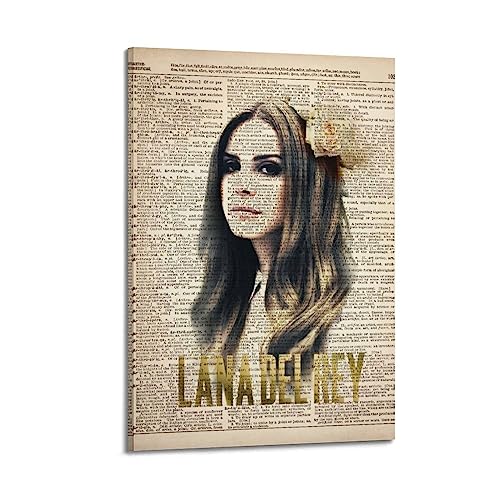 Lana Del Rey Poster, dekoratives Gemälde, Leinwand, Wandposter und Kunstdruck, modernes Familienschlafzimmer-Dekor-Poster, 30 x 45 cm von AAMNA