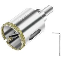 Aamunpa - 35 mm Diamant-Lochsäge, Fliesen-Lochsäge mit Diamant-Oberflächenbeschichtung zum Schneiden von Glas, Fliesen, Keramik, Marmor, Kalkstein von AAMUNPA