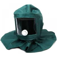 Aamunpa - Helm Schutzmaske Anti-Wind Anti-Staub für Sandstrahlen Sandstrahler diy von AAMUNPA