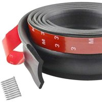 Aamunpa - m Universal-Garagentordichtung, Multifunktions-Garagentor-Gummidichtungsstreifen, Garagentor-Unterdichtungsstreifen mit Nägeln, leicht zu Aamunpa - m Universal-Garagentordichtung, Multifunktions-Garagentor-Gummidichtungsstreifen, Garagentor-Unterdichtungsstreifen mit Nägeln, leicht zu von AAMUNPA