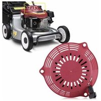 Für Honda GCV135 GCV160 EN2000 Motor Rasenmäher Generator Recoil Pull Starter Rot von AAMUNPA