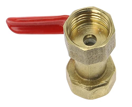 AANAN 1/4 Zoll 3/8 Zoll 1/2 Zoll Kugelhahn Kupfergelenkadapter(1/8") von AANAN