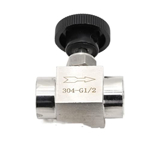 AANAN 1/8 "1/4" 3/8 "1/2" BSP Gleich Innengewinde SS 304 Edelstahl Flow Control Abschaltung Nadelventil(1/2") von AANAN