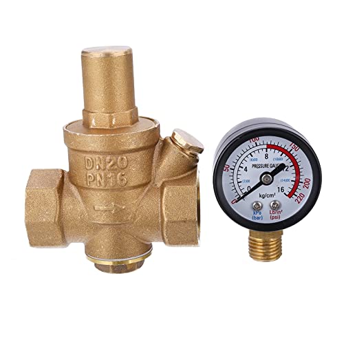 AANAN 1 DN20 3/4 "einstellbare Druck Reduzierung Und Halten Ventil Mit Manometer 85 * 63mm von AANAN