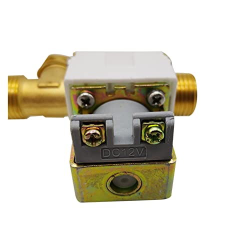 AANAN 1 stücke G1/2NC 12 v 24 V 220 V Kupfer Magnetventil Spule Steuerung Äußere Schraube Geeignet for DN15 Wasser Heizung Solar Energie(DC12V) von AANAN