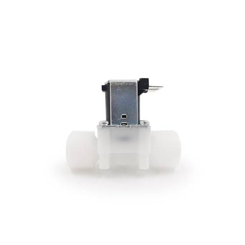AANAN 3 Stück/5 Stück 1/2 Zoll 3/4 Zoll männliches Magnetventil 12 V/24 V/220 V normalerweise geschlossenes Kunststoffventil Trinkwasser-Controller-Schalter(1/2",DC24V_5PCS) von AANAN