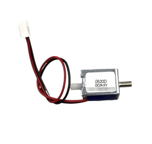 AANAN DC 3 V/4,5 V/6 V/12 V/24 V Kleines elektrisches MI-N-Magnetventil N/C Normalerweise geschlossenes 2-Wege-Gas-/Luftventil(24V) von AANAN