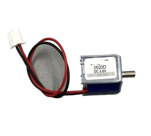 AANAN DC 3 V/4,5 V/6 V/12 V/24 V Kleines elektrisches MI-N-Magnetventil N/C Normalerweise geschlossenes 2-Wege-Gas-/Luftventil(3V) von AANAN