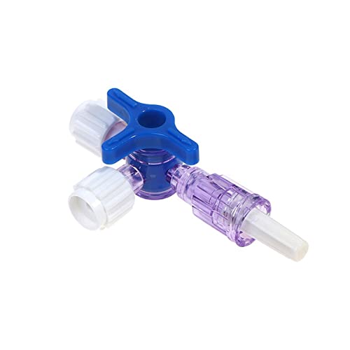 AANAN Dreiwege-Stopp, Flexibler T-förmiger Verbinder mit Ruhr-Lock-Adapter, Zweiwege-Stoppventil aus Kunststoff, kompatibel mit Verlängerungsrohr(B 3 Way) von AANAN