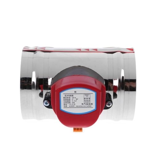 AC 220V Elektrel Luftmagnetventilluftkanalmotorikdämpferventil Compatible with Das Lüftungsrohrventil Aus Rostfreiem Stahl von AANAN