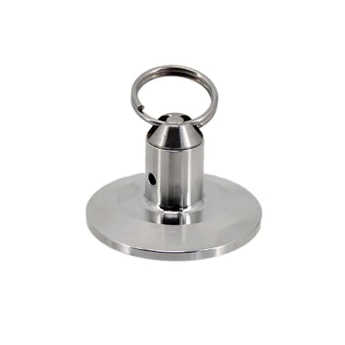1pc Adjustable 1.5" Tri Clamp Pressure Relief Valve End Cap - 17-100psi for Home Brewing & Dairy Applications(100psi SS) von AANNAA
