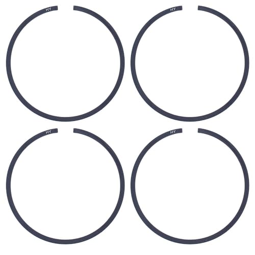 4-teiliges Kolbenring-Set for Luftkompressor – 55/90/95/105 mm Ersatz-Motordichtungskomponenten(105mm) von AANNAA