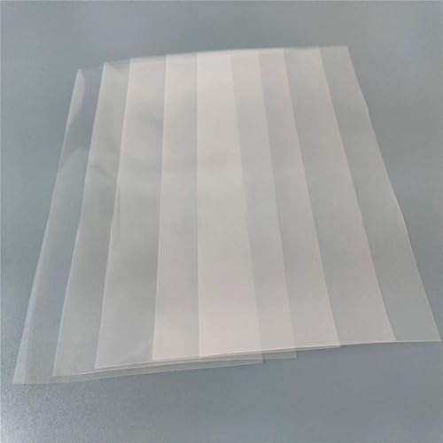 5 Stück transparente NFEP-Dünnschicht – nicht klebende modifizierte FEP-Schicht for Hochtemperaturanwendungen(140x200mm T 0.2mm) von AANNAA
