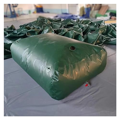 AANNAA Water Bladder Tank，100-1585 Gallon Large Capacity PVC Collapsible Portable Water Storage Container Bag Green(0.5x0.5x0.2m/50L/13Gallon) von AANNAA
