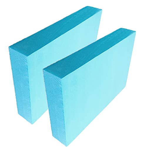 Hochdichter Bastelschaumblock – 20 cm x 30 cm, perfekt for Bildhauen, Modellieren und for DIY-Projekte(Blue,Thickness 5cm 2pcs) von AANNAA