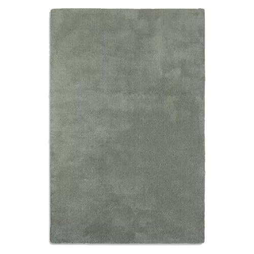 Solide – handgefertigter Teppich/Teppich, reine Wolle, handgetuftet, hoher Flor, hohe Dichte, garngefärbt Solide – handgefertigter Teppich/Teppich, reine Wolle, handgetuftet, hoher Flor, hohe Dichte, garngefärbt von AANTHROPOLOGY By Rhea