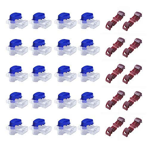 AAPLUS Mähroboterzubehör Set mit 20 x Kabelverbinder Wasserdicht + 10 x Verbinder Anschlussklemmen für Garten & Im Freien und Rasenroboter AAPLUS Mähroboterzubehör Set mit 20 x Kabelverbinder Wasserdicht + 10 x Verbinder Anschlussklemmen für Garten & Im Freien und Rasenroboter von AAPLUS