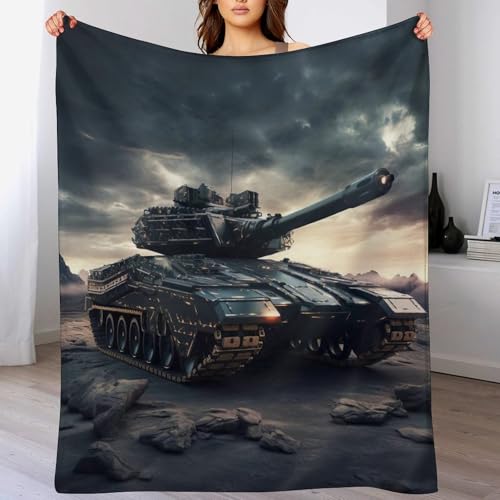 AAPZY Panzer Decke Flauschig & Super Weich - Hochwertige Flannel Fleecedecke Auch Als Wohndecke, Tagesdecke, Sofadecke & Wohnzimmer Geeignet - Überwurf Decke Sofa & Couch, （150×200cm） von AAPZY