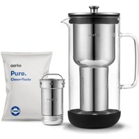 AARKE kleiner Glaskrug 2,36 Liter mit Filter. von AARKE