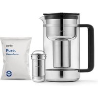 Größere Glaskanne AARKE 2,8 Liter mit Filter. von AARKE