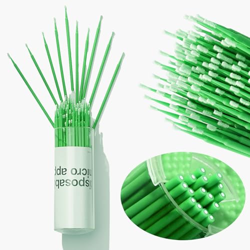 AAROVIBE Grüner Auto-Lackreparaturpinsel – 100 Einweg-Stifte zur Reparatur von Autolack | Einfaches Entfernen von Kratzern am Auto & Präzises Ausbessern AAROVIBE Grüner Auto-Lackreparaturpinsel – 100 Einweg-Stifte zur Reparatur von Autolack | Einfaches Entfernen von Kratzern am Auto & Präzises Ausbessern von AAROVIBE