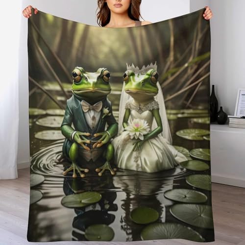 Frosch Decke Weich Und Warme Fleecedecke Für Bett Couch, Flannel Decken Als Sofadecke Wohndecke Oder Tagesdecke, 130×150cm Frosch Decke Weich Und Warme Fleecedecke Für Bett Couch, Flannel Decken Als Sofadecke Wohndecke Oder Tagesdecke, 130×150cm von AASWDFR