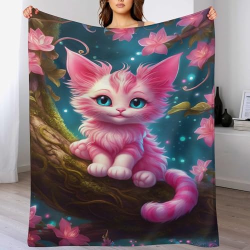 Katze Decke Flannel Fleecedecke, Decken Für Sofa Couch Als Wohndecke Sofaüberwurf Wohnzimmerdecke Tagesdecke 130×150cm Katze Decke Flannel Fleecedecke, Decken Für Sofa Couch Als Wohndecke Sofaüberwurf Wohnzimmerdecke Tagesdecke 130×150cm von AASWDFR