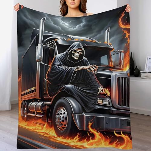 LKW Decke Flannel Decken Warm Wohndecke Weiche Fleecedecke Als Sofaüberwurf Couchdecke Tagesdecke Für Bett&Sofa 150×200cm LKW Decke Flannel Decken Warm Wohndecke Weiche Fleecedecke Als Sofaüberwurf Couchdecke Tagesdecke Für Bett&Sofa 150×200cm von AASWDFR
