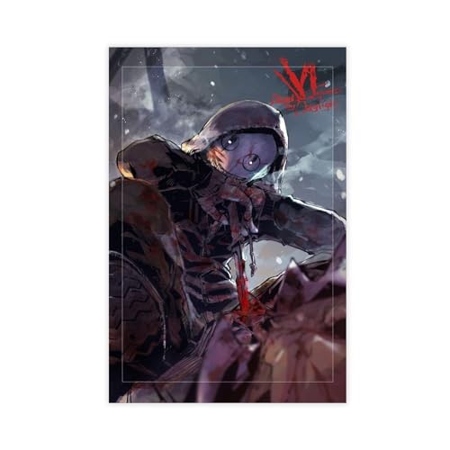 AAVEDA Leinwandposter Game Dead by Daylight Legion, Wandkunst, Dekordruck, Bild Gemälde für Wohnzimmer, Schlafzimmer, Dekoration, ungerahmt, 30 x 45 cm von AAVEDA