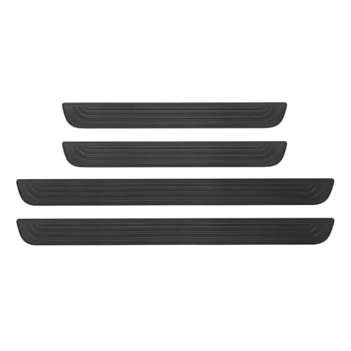 AAXgy Passgenaue Gummi-Schwellerleisten für Peugeot Traveller 2016-2021 2022 2023 2024 2025, 4er-Set, Schützt Den Lack Im Türeinstieg, rutschfeste Und Robuste Schutzleiste von AAXgy