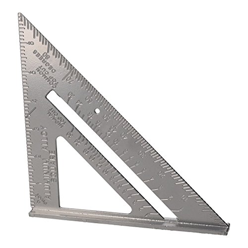 6" Aluminium Speed Square Measuring Rafter Roofing Triangle Joinery Guide von AB Tools-Toolzone