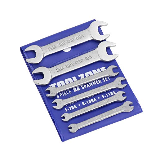 6PC Spiel Schlüssel gemischte BA Schlüssel plate Genauigkeit TE056 von AB Tools-Toolzone