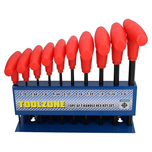 Imperial AF SAE Allen Allan Hex T Bar T handle Set 10pcs 3/32” – 3/8” In Rack Imperial AF SAE Allen Allan Hex T Bar T handle Set 10pcs 3/32” – 3/8” In Rack von AB Tools