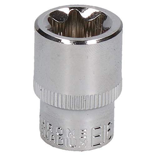 E16 Torx-nuss Star Bit 3/8" Antrieb Standard externe Chrom-vanadium von AB Tools