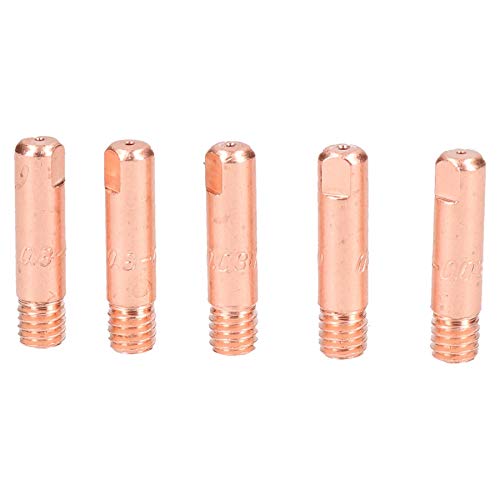 0,8 mm MIG-Schweißer Runde Kontakt Tipps für MB 15 Euro Fackeln 5 Pk von AB Tools