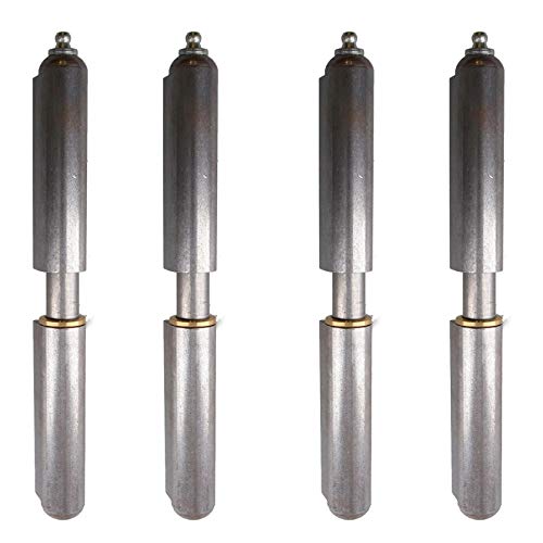 4 Stück Lift Off Bullet Scharnier zum Anschweißen mit Schmiernippel 20 x 180 mm schwere Tür von AB Tools