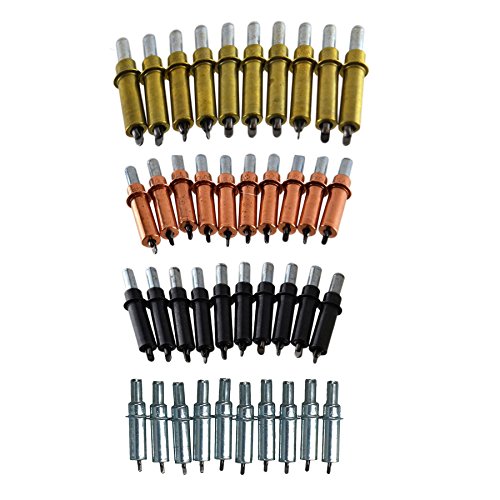 40pc Temporäre Verbindungselemente Cleco Pins Blech Griffe 2-4.75mm 4Größen von AB Tools