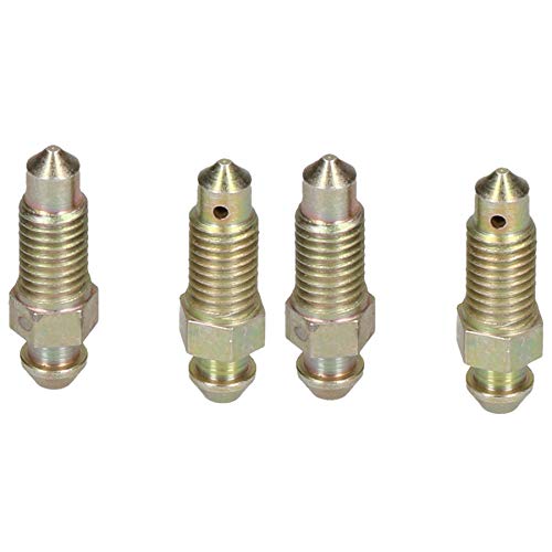 7x1mm Stahl Bremssattel Entlüftungsnippel Schraube Entlüftungsschraube 4 pc 7x1mm Stahl Bremssattel Entlüftungsnippel Schraube Entlüftungsschraube 4 pc von AB Tools