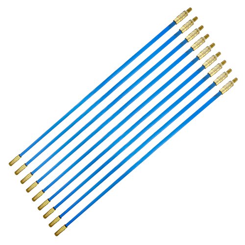 AB Tools 10 m Kabel Access Kit Electriciens Draht Zugkraft in die Stiele der Wand SIL99 von AB Tools
