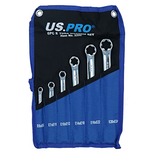 AB Tools 6 x Torx-E-Schraubenschlüssel, Stern, Doppelendkasten, E6 - E24, 12 Größen AB Tools 6 x Torx-E-Schraubenschlüssel, Stern, Doppelendkasten, E6 - E24, 12 Größen von AB Tools