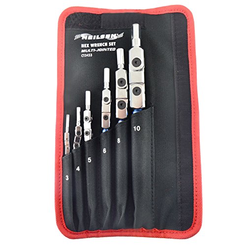 AB Tools Double Flexi Jointed Multi/Schlüssel sechseckig Allen Set 6RP 3mm - 10mm eine138 AB Tools Double Flexi Jointed Multi/Schlüssel sechseckig Allen Set 6RP 3mm - 10mm eine138 von AB Tools