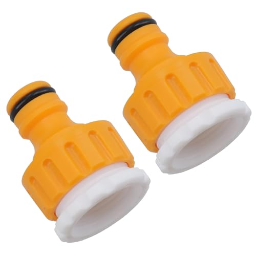 AB Tools Gartenschlauchanschluss für den Außenbereich, 1,9 cm Gewinde + 1,27 cm Reduzierstück, Bewässerung, 2 Stück AB Tools Gartenschlauchanschluss für den Außenbereich, 1,9 cm Gewinde + 1,27 cm Reduzierstück, Bewässerung, 2 Stück von AB Tools