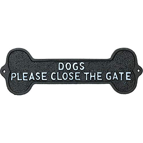AB Tools Hunde Bitte Schliessen Sie Knochen Zeichen Gusseisen Schild Plakette Wand Post AB Tools Hunde Bitte Schliessen Sie Knochen Zeichen Gusseisen Schild Plakette Wand Post von AB Tools