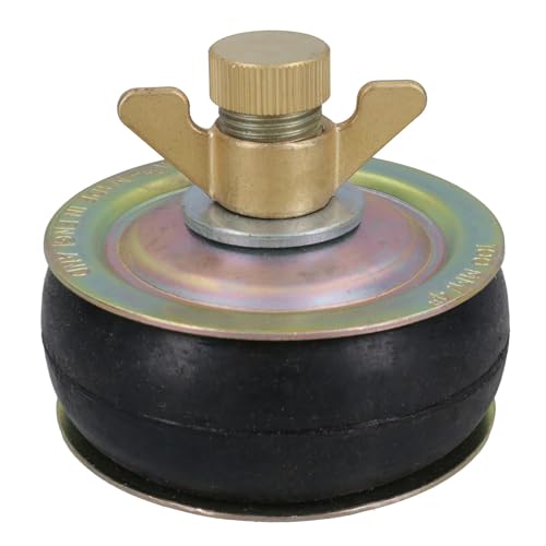 AB Tools Stahl-Abfluss-Testrohrstopfen, 100 mm, Sanitär-Stopp-Rohr-Blindkappe AB Tools Stahl-Abfluss-Testrohrstopfen, 100 mm, Sanitär-Stopp-Rohr-Blindkappe von AB Tools