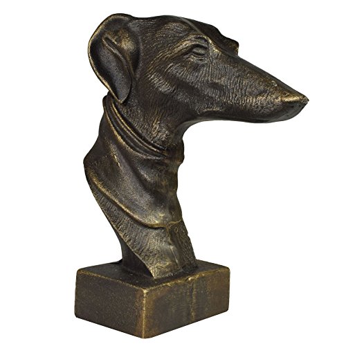AB Tools Windhund Whippet Hund Büste Kopf Statue Kamin Ornament Buch Ende Castiron AB Tools Windhund Whippet Hund Büste Kopf Statue Kamin Ornament Buch Ende Castiron von AB Tools
