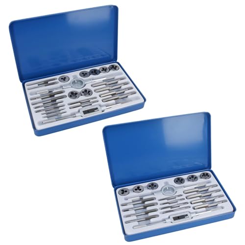 BSF + BSW Whitworth Tippen und setzt British Standard Fein Rethreader Sterben von AB Tools