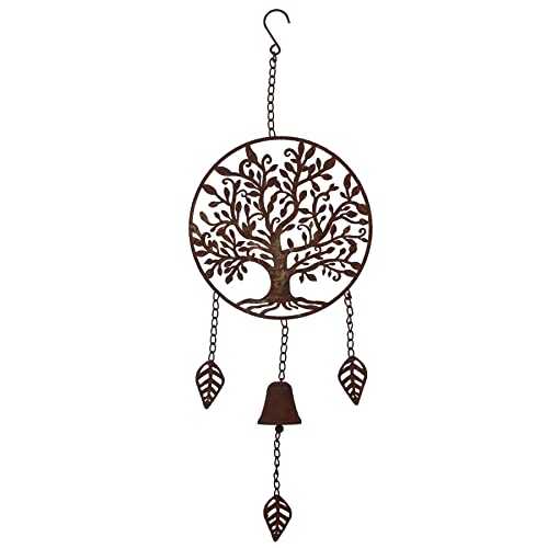 Baum des Lebens Windspiel Glocke hängen Garten Hof Dekor Metall Ornament Haus von AB Tools